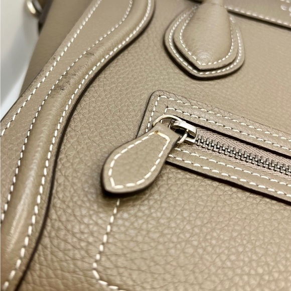 Celine Nano Tote with Crossbody Strap - Picture 4 of 6